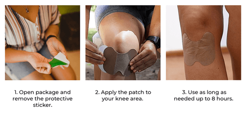 Knee Relief Patches Kit