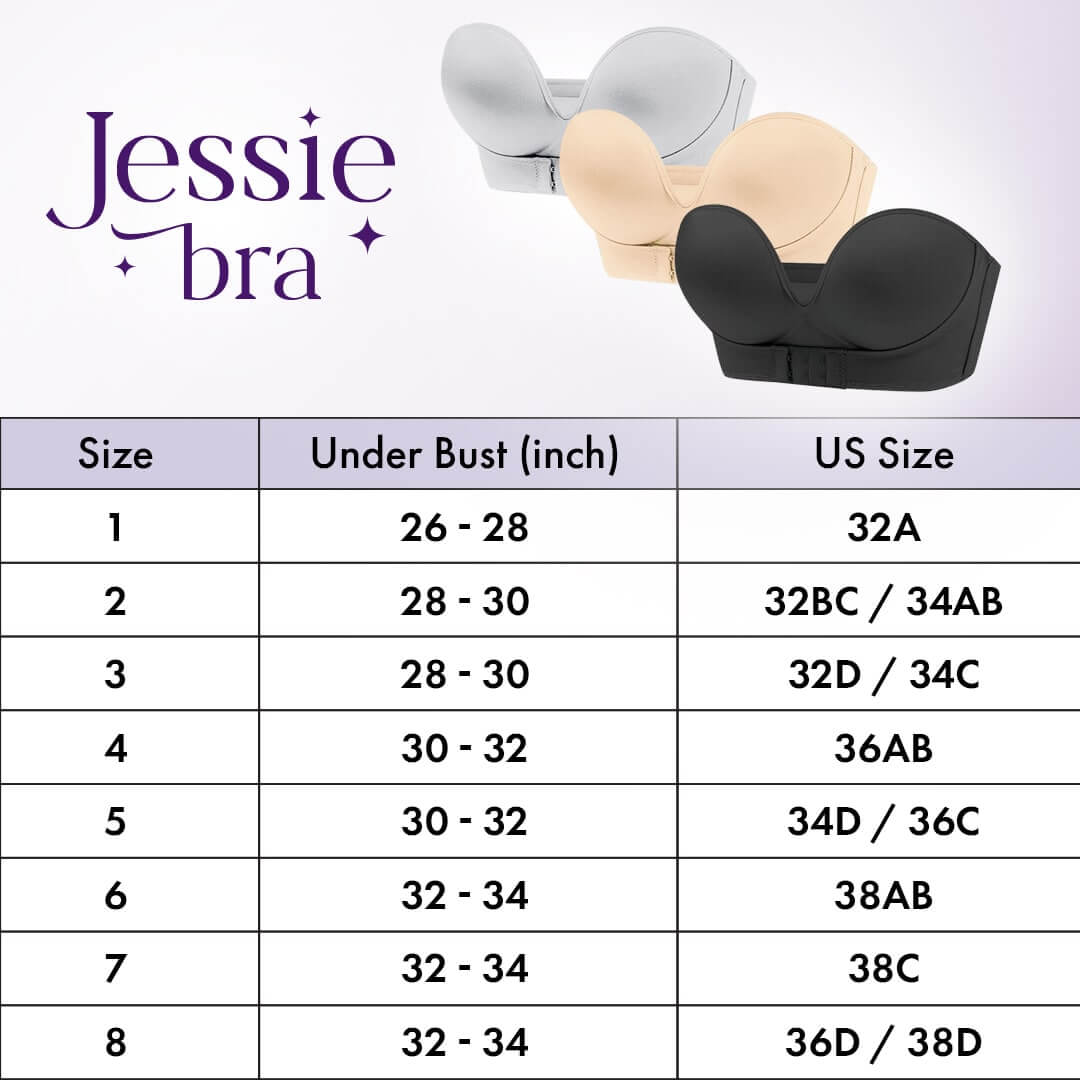 jessie bra wireless strapless push up brawipi8