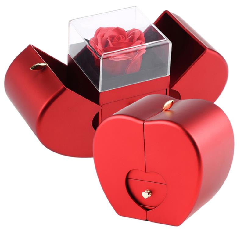 morshiny apple rose necklace box special mothers day giftolkug