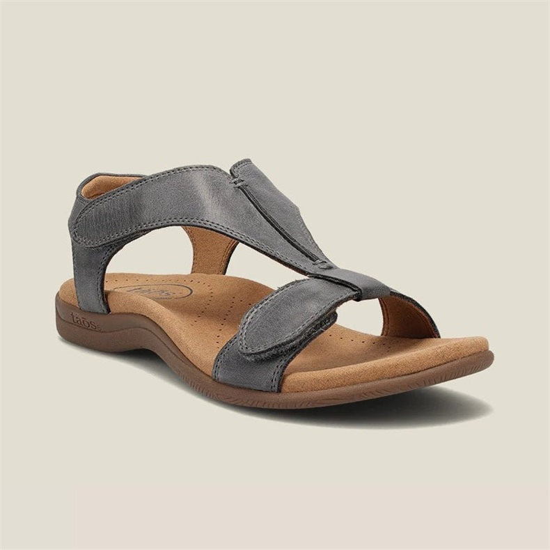 womens arch support flat sandals free