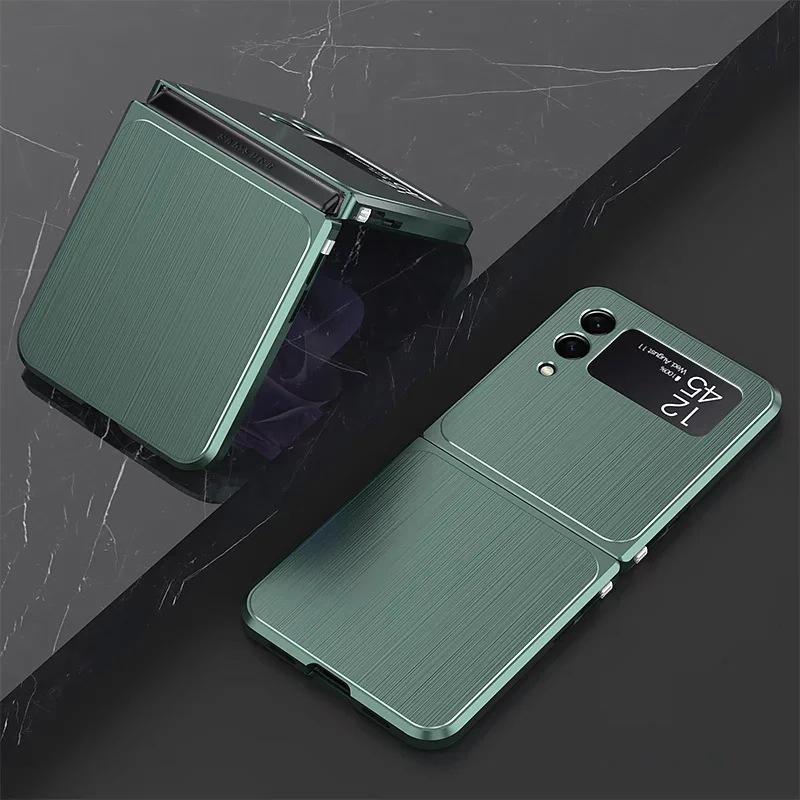 foldable metal protective case for samsung zflip