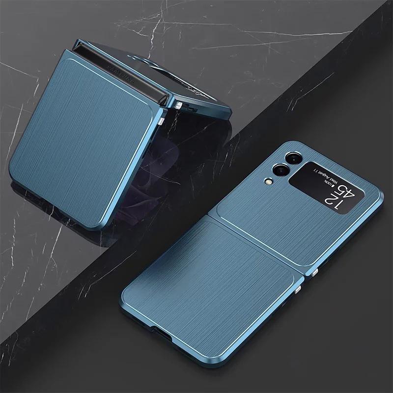 foldable metal protective case for samsung zflip 3oaghv