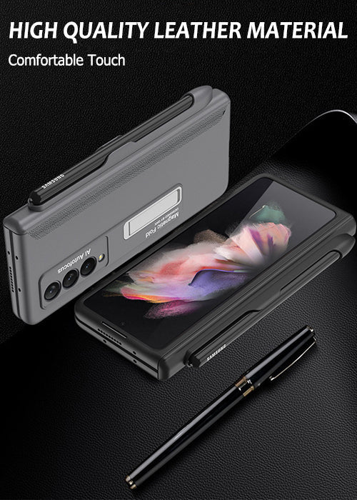 march 2022 promotion spring new magnetic hinges protect z fold3 slim case0gutu
