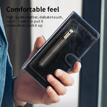 newsuitable for samsung z fold3 folding screen phone flip highend leather case with pen slot mobile phone casedezng