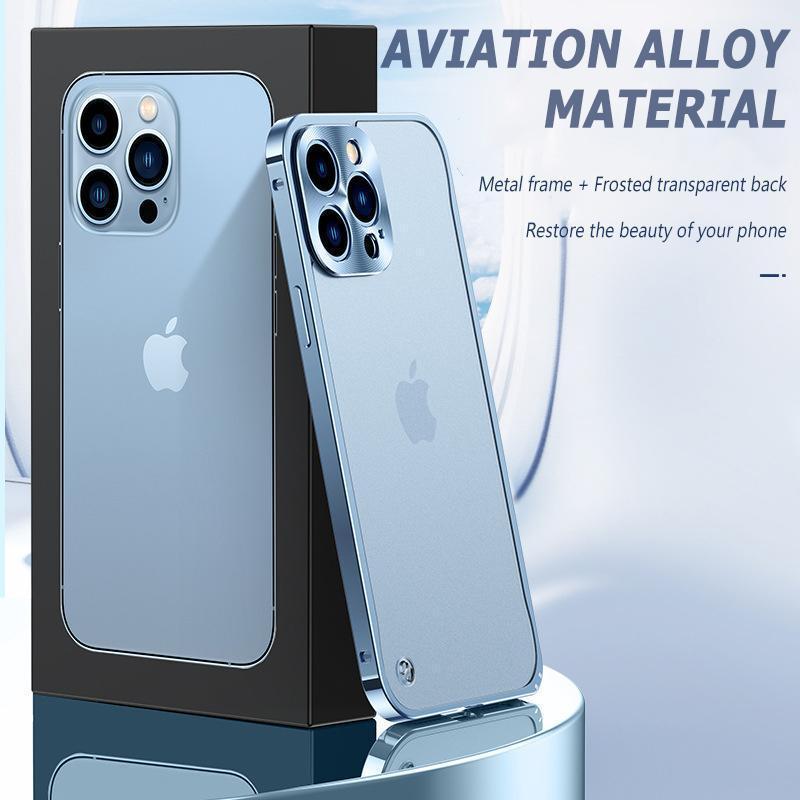 primary color ultrathin anticollision alloy frame protective shell is suitable for iphone3qng1