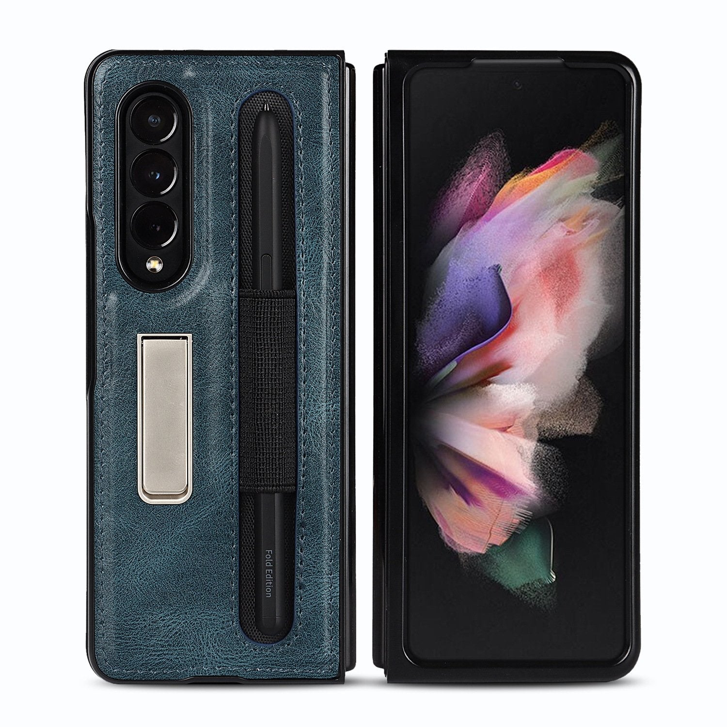 samsung z fold3 mobile phone case galaxy fold 3 5g with spen pen case holder protective coverofg4p