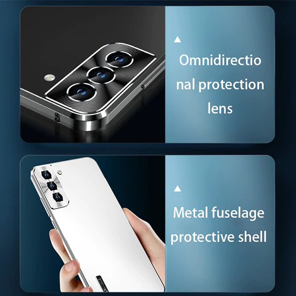 shock resistant phone case with lens protection for samsungvz1oh